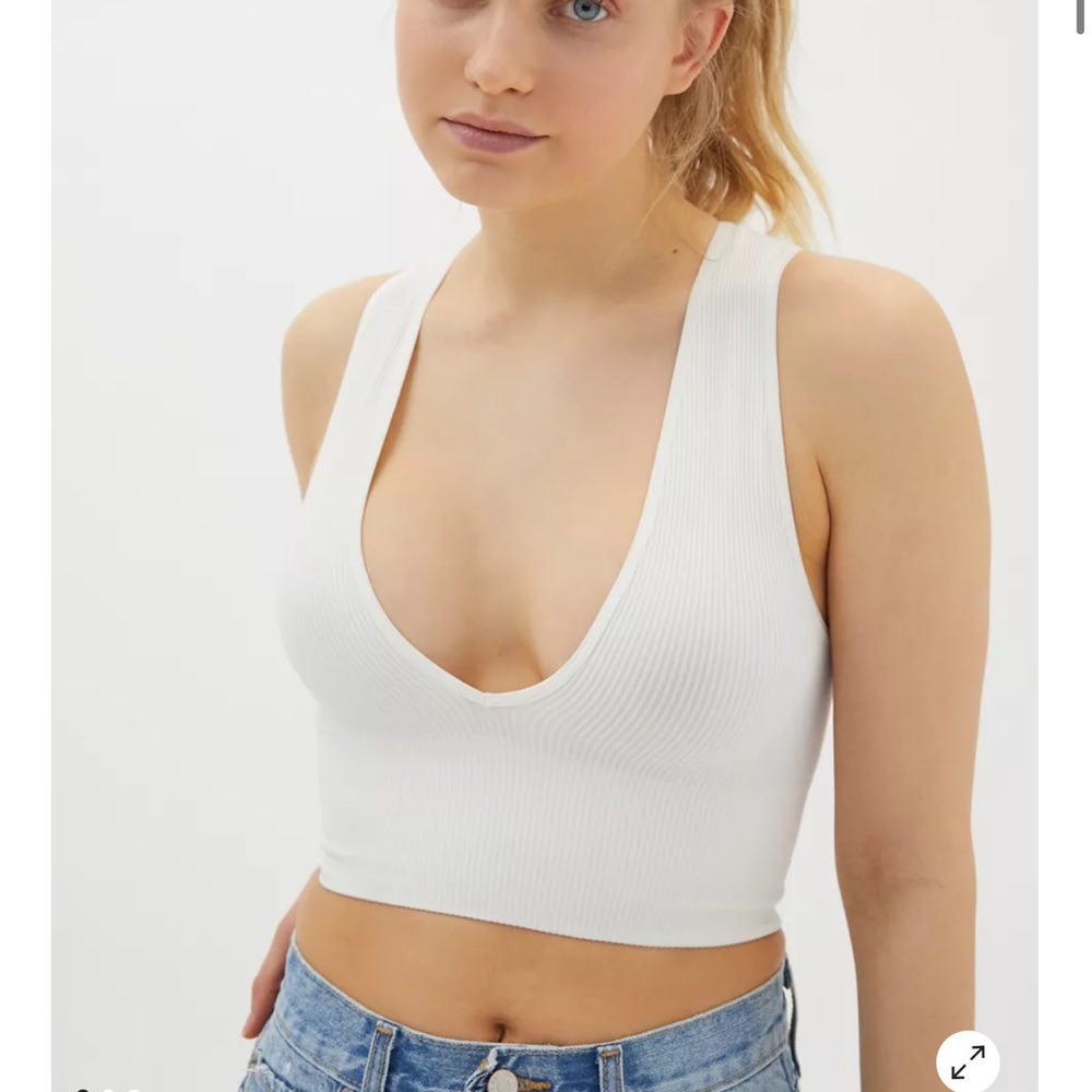 NWOT UO Out From Under Seamless Plunging Bra Top